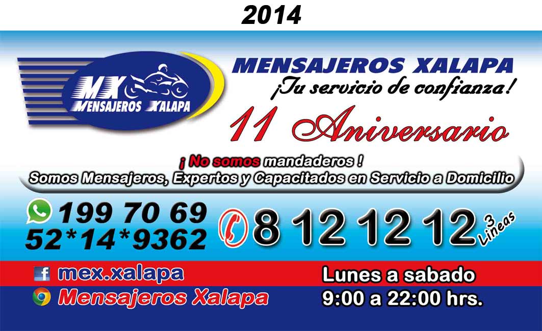 MENSAJEROS XALAPA
